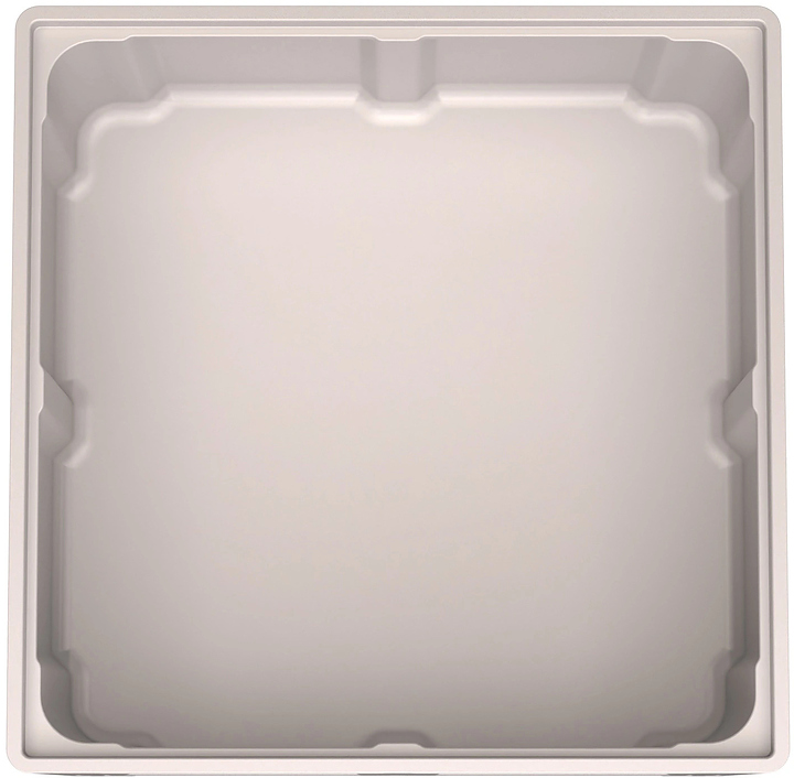 Контейнер iPlast iBOX 11.604 1130х1130х580 мм на ножках, сплошной