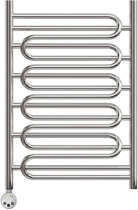 Полотенцесушитель электрический Point Юпитер Премиум PN01158SE П7 500x800, хром