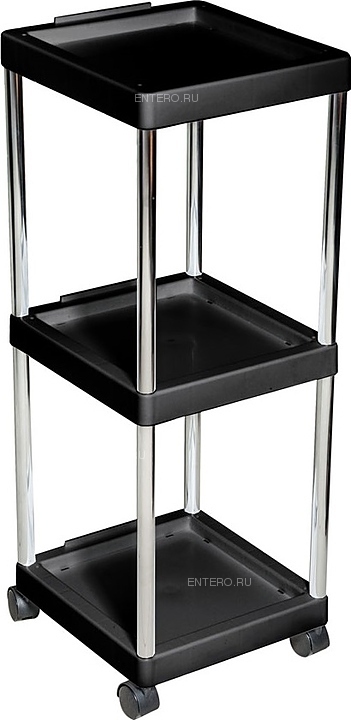 Тележка парикмахерская Имидж Мастер IM 6004 черная