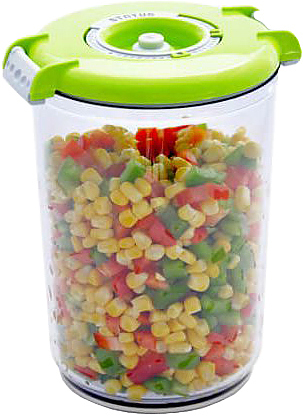 Контейнер вакуумный Status VAC-RD-15 зеленый