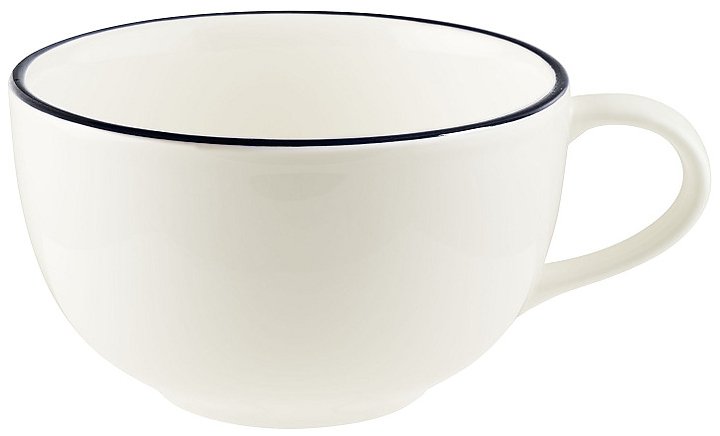 Чашка чайная Bonna Линеа Черный 78001 d 93 мм h 69 мм