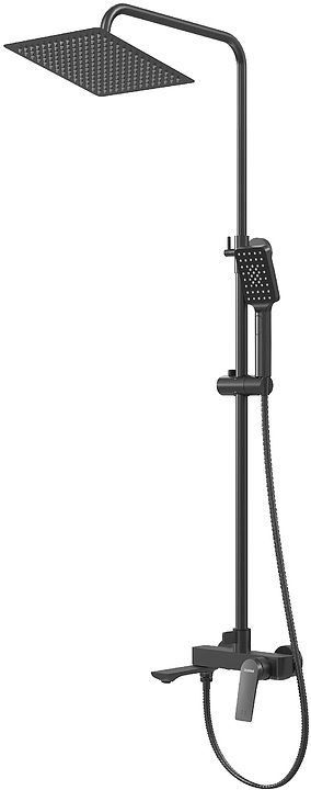 Душевая система Grossman Cosmo 500.K35.02.210 черный матовый