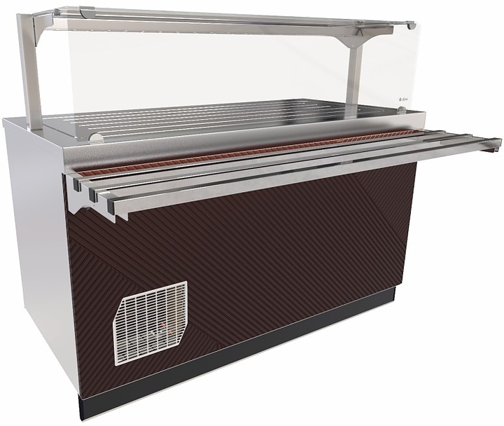 Прилавок-витрина холодильный Abat Сэйла ПВВ(Н)-70Е-05-НШ оригами