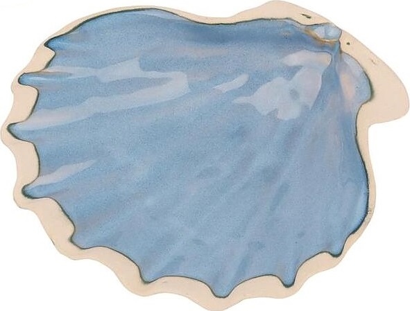Блюдо сервировочное P.L. Proff Cuisine Shell Northern Blue Frutti di Mare B23100613-2410I 13х12,5 см h=3 см (керамика)
