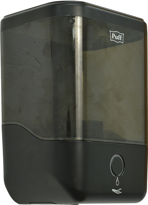 Дозатор жидкого мыла Puff 8190Bl 1000 мл с замком (АБС-пластик) черный