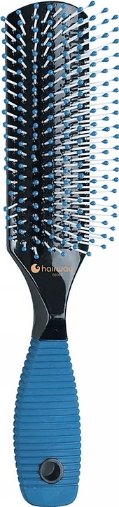 Щетка массажная Hairway Rainbow 08068, 9 рядов