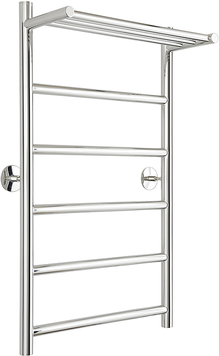 Полотенцесушитель водяной с полкой Стилье Универсал-54 80х40 см без покрытия