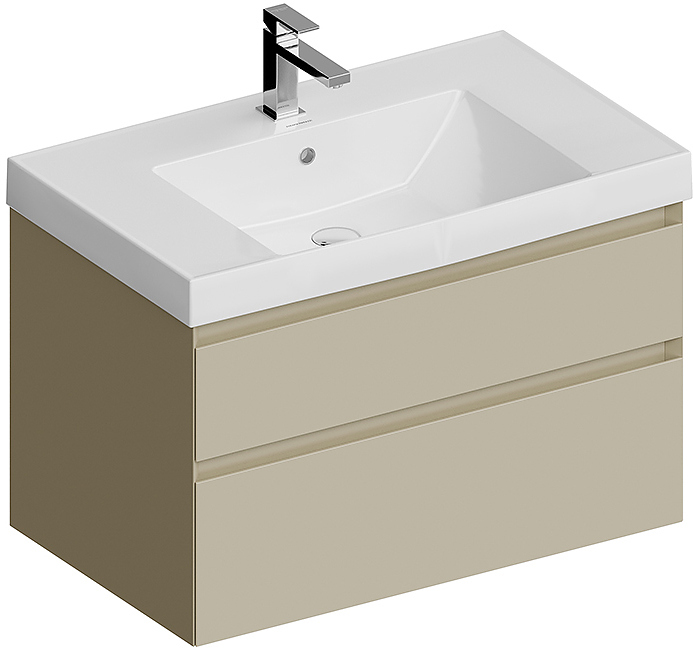 Тумба под раковину Kerama Marazzi Cubo CUB.80.2\LIM