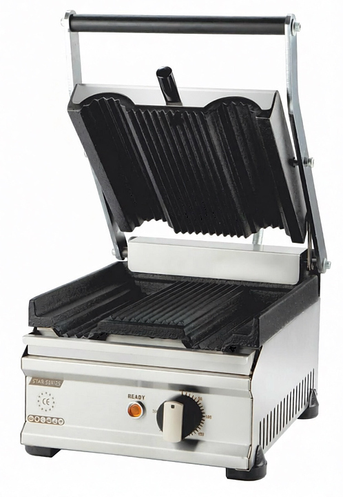 Гриль контактный электрический Yukon Star YDT-02 0.9 кВт серый