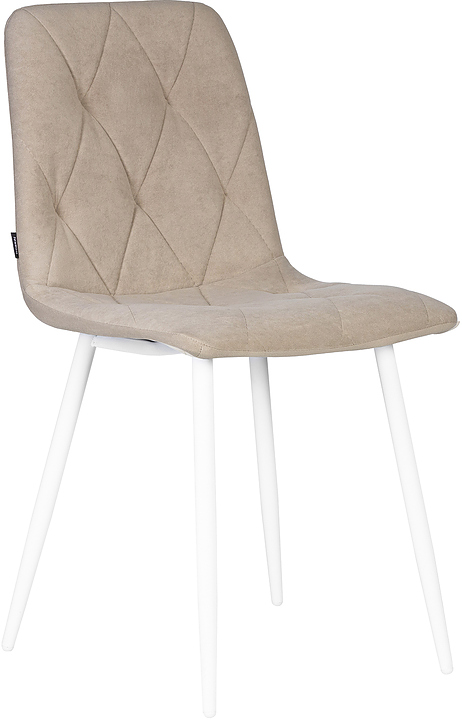 Стул обеденный DOBRIN 006 CHILLY ROMBO (капучино, белый)