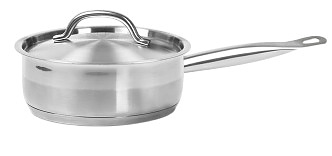 Сотейник Luxstahl Optima кт661 1.2 л d 160 мм h 60 мм, нерж. сталь