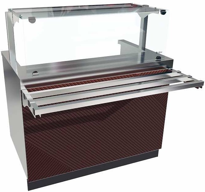 Прилавок-мармит Abat ПМЭС-70Е для первых блюд оригами