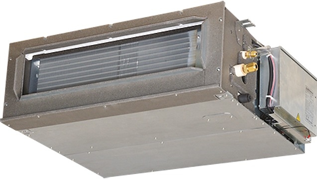 Канальная сплит-система Mitsubishi Heavy Industries FDUM140VSX-W Hyper Inverter, средненапорная
