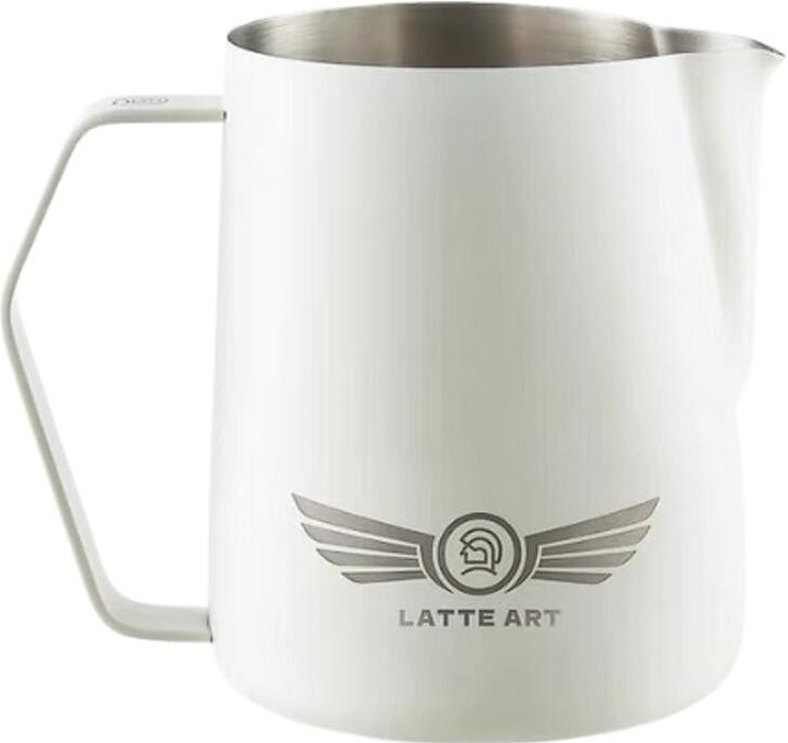 Питчер ZeroHero Racer Pitcher Latte Art 600 мл h=11 см (нерж. сталь) белый матовый