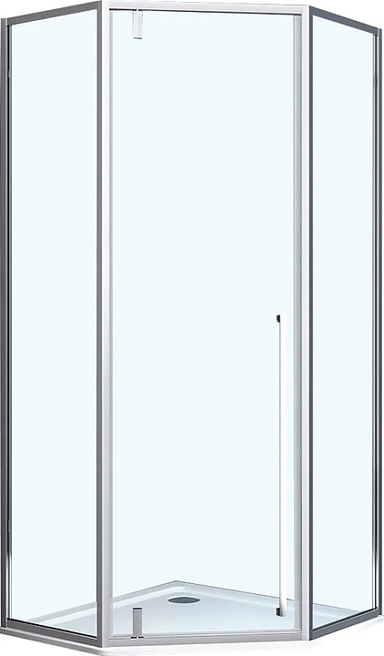 Уголок душевой Vincea Penta VSP-3P900CL 90х90 см, прозрачное стекло, хром