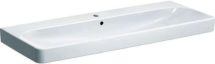 Раковина Geberit Smyle Square 120 120х48 см, белая