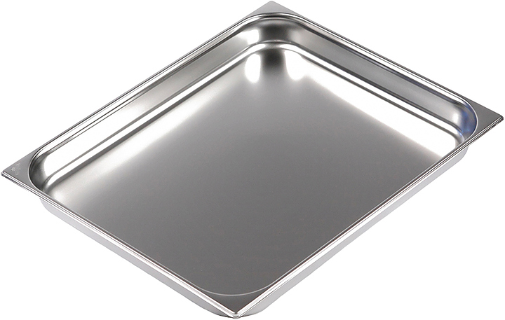 Гастроемкость Foodatlas GN 2/1-65 (650х530х65 мм) нерж. сталь