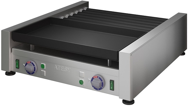 Гриль комбинированный ATESY Комбат ГКП-8Р.6Т-1П-450-02-А