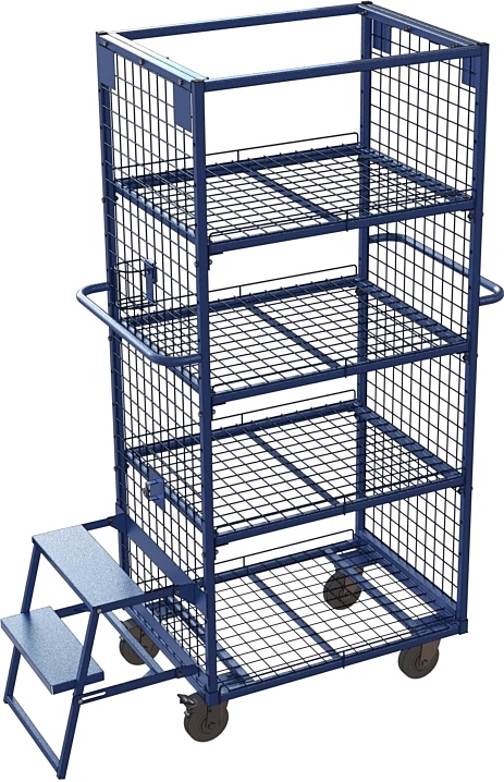 Тележка производственная MetallCart VK27 для консолидации