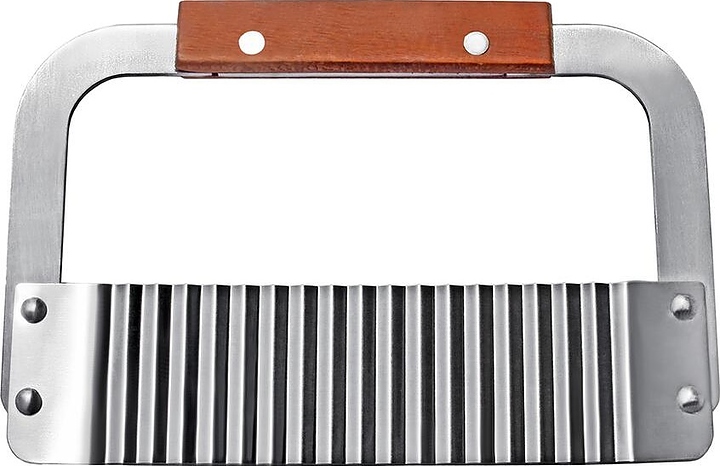 Нож для фигурной резки P.L. Proff Cuisine WSER-7 (HONRI) с головкой 15х4,8 см (нерж. сталь / дерево)