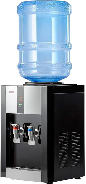 Кулер для воды A.E.L. TK-AEL-47 черный, серебристый