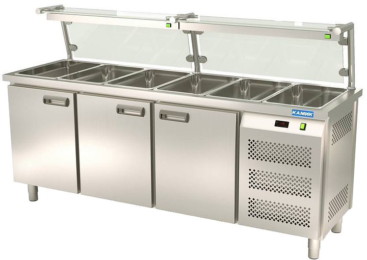 Стол холодильный для салатов КАМИК СОН-118551