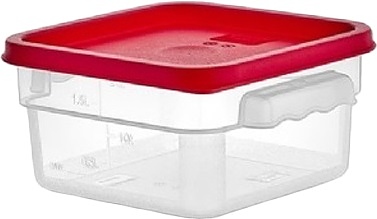 Контейнер для продуктов Gastroplast GSPP-2 1,9 л 20х19 см h=9,7 см (полипропилен) прозрачный