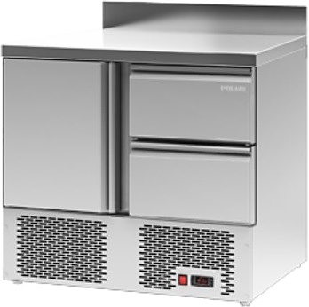 Стол холодильный POLAIR TMi2GN-02-G с бортом