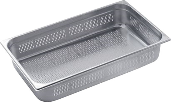 Гастроемкость перфорированная Pujadas 111.002 GN 1/1 (530х325х100) нерж. сталь