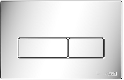 Кнопка смыва Wasserkraft CH03 хром