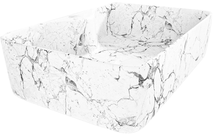 Раковина Maretti Umbria UM13NS96-740MR 48х37 см, санфарфор