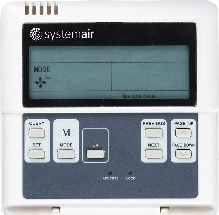 Проводной пульт управления Systemair SYSCONTROL WC 12