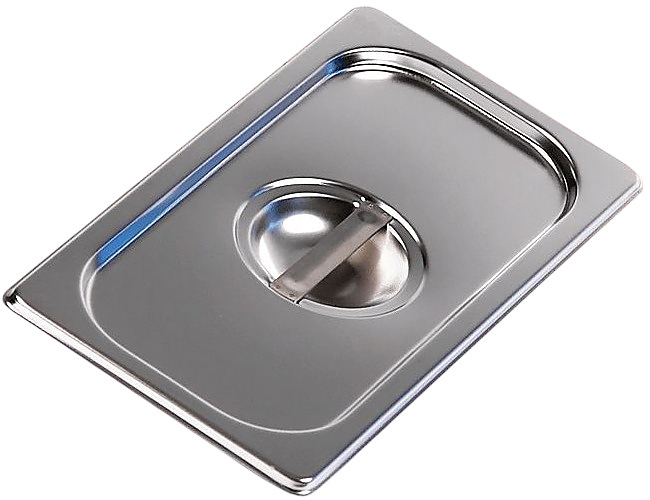 Крышка для гастроемкости Rock Kitchen 813-L GN 1/3 (325x176х15 мм) нерж. сталь