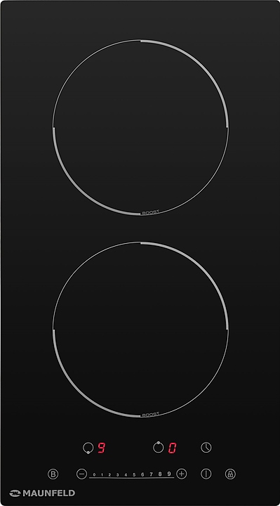 Варочная панель индукционная Maunfeld EVI.292F-BK черная (слайдер)