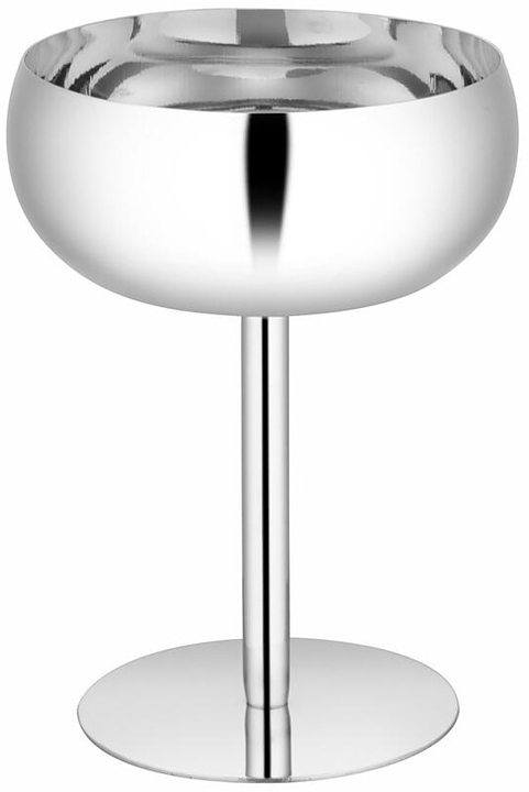Рюмка коктейльная P.L. Proff Cuisine Hotelware IC 999 d 10,1/7,8 см h 13,5 см нерж. сталь