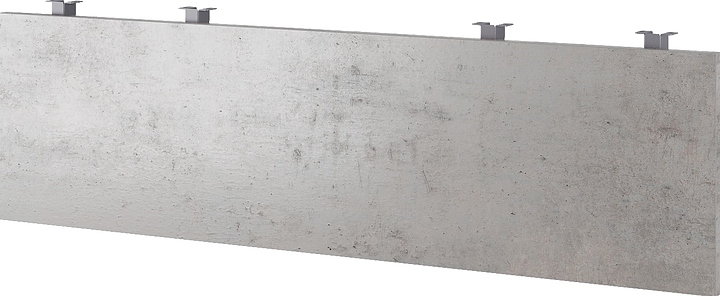 Нижний подвесной экран КОБОР EN-160 graphite/chicago (ЛДСП)