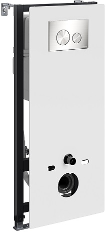 Система инсталляции для подвесного унитаза Wasserkraft Abens 20TLT.010.ME.WH.BN02