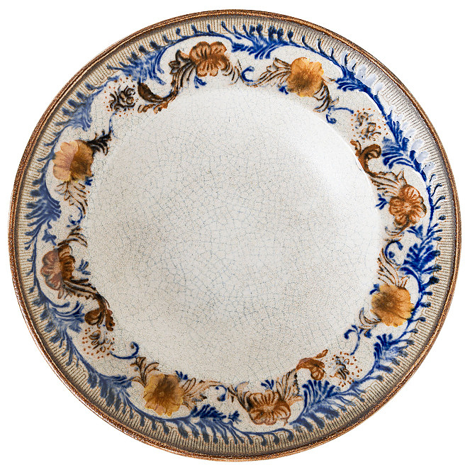 Тарелка глубокая Bonna Ретро Флорал Гурмэ 79474 400 мл d 240 мм h 52 мм