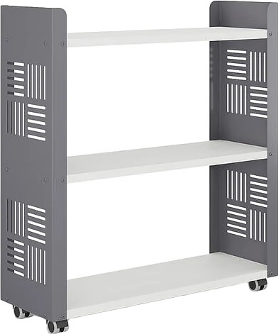 Стеллаж мобильный КОБОР SM3-90/30 graphite/premium