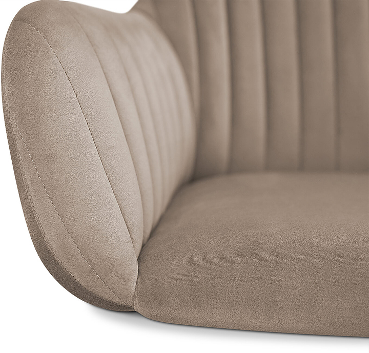 Стул Sheffilton SHT-ST38-1/S112 латте / хром лак