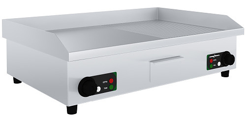 Поверхность жарочная ПищТех ПЖ-К-730 4.2 кВт 730х480х225 мм нержавеющая сталь