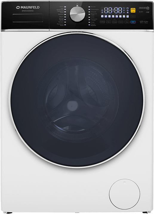 Стирально-сушильная машина Maunfeld MFWD14106WH03 белая