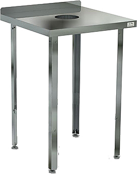 Стол для сбора пищевых отходов КОБОР СПОБ-60/60