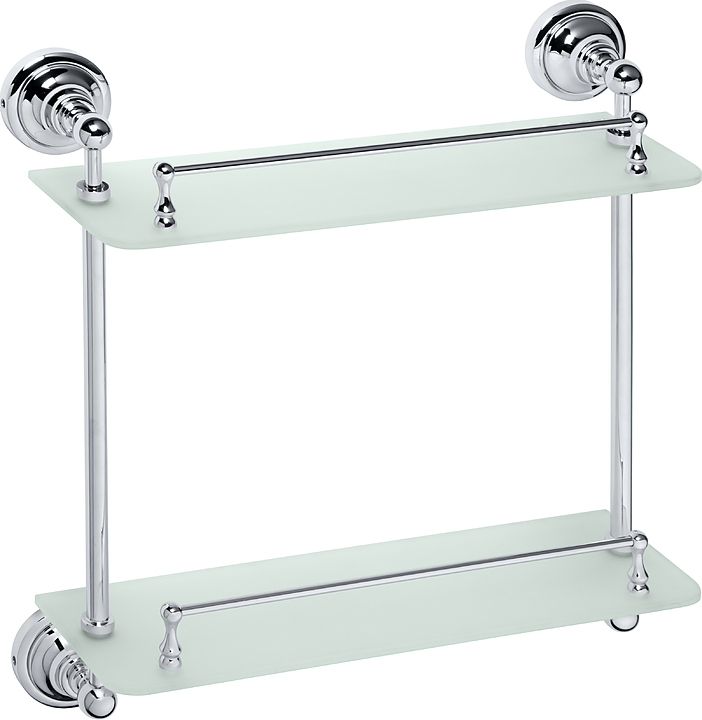 Полочка стеклянная двойная Bemeta Retro 144301122