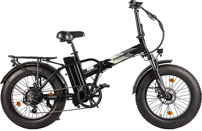 Электровелосипед GELBERT Saturn 2 PRO черный