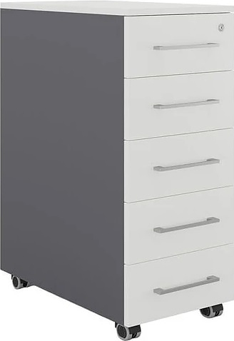 Тумба мобильная КОБОР TМ5-40/80 graphite/premium