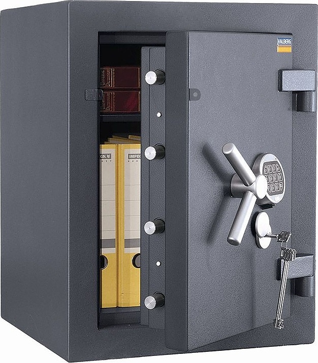 Сейф Valberg РУБЕЖ 67 EL, 71 л, графит