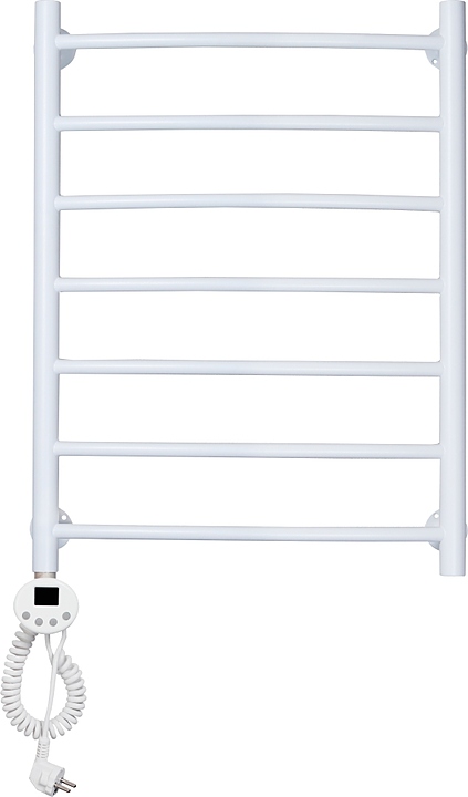 Полотенцесушитель электрический Domoterm Калипсо П7 50x70 см EL БЕЛ, левый, белый