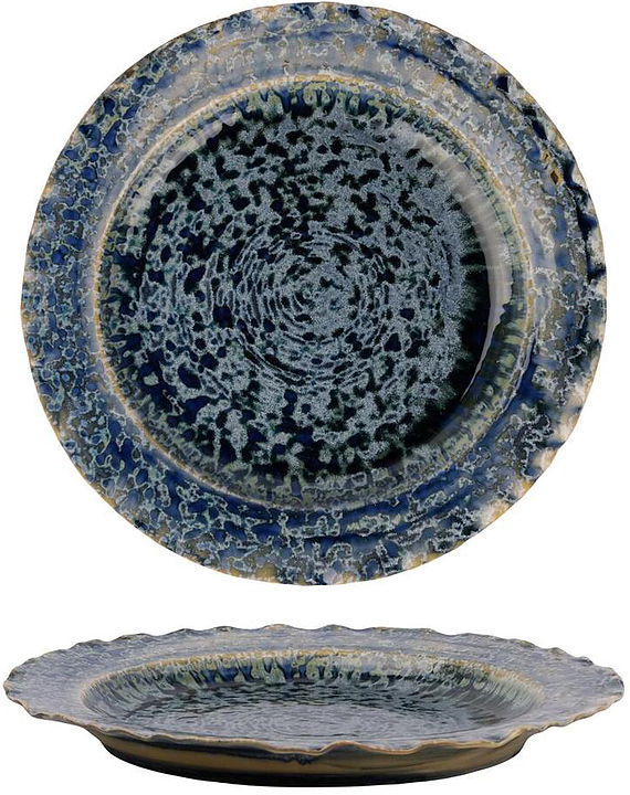 Тарелка P.L. Proff Cuisine Northern Blue Frutti di Mare 81241230 28,5 см