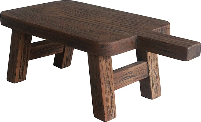 Поднос Roomers Tableware OT-104-TRY 20х40 см h=15 см (тиковое дерево)